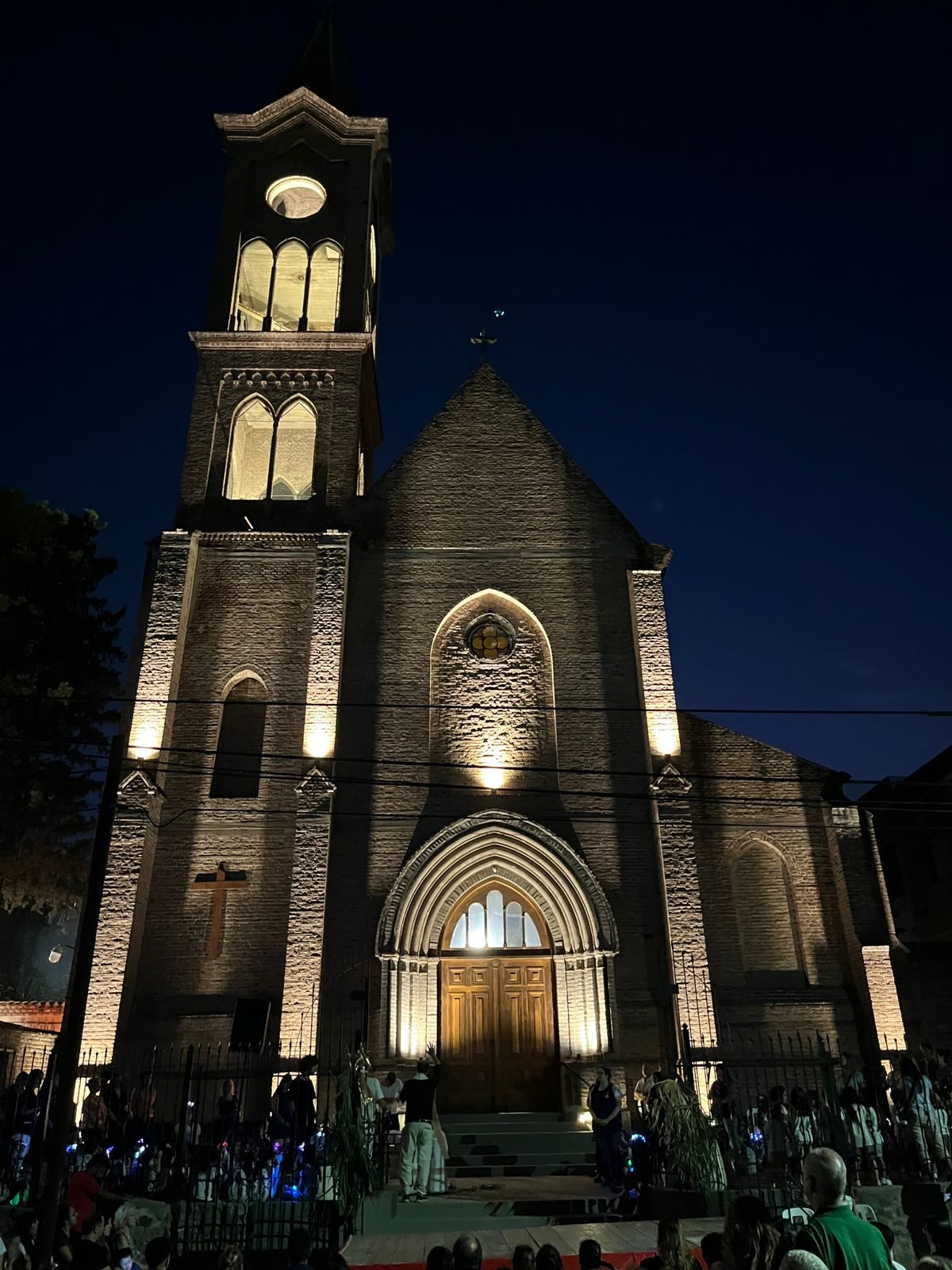 Templo iluminado