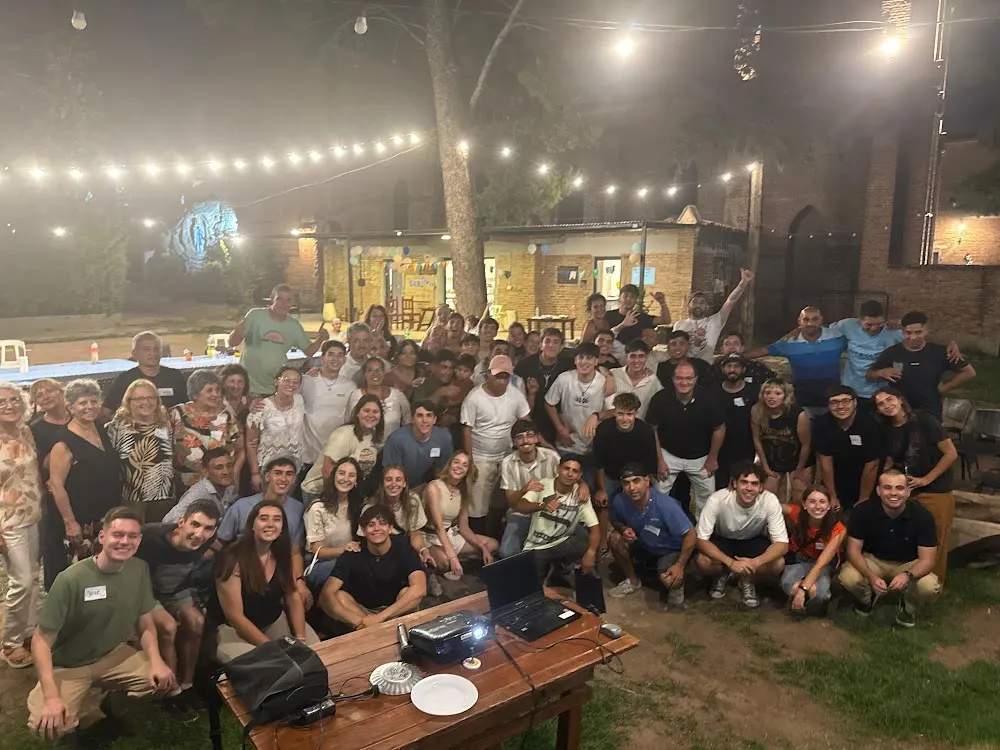 Comunidad en el patio